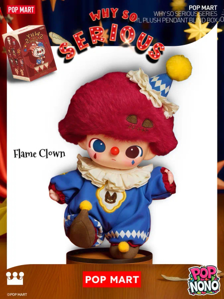 100% Original оригинал Коллекционная POP MART WHY SO SERIOUS Series