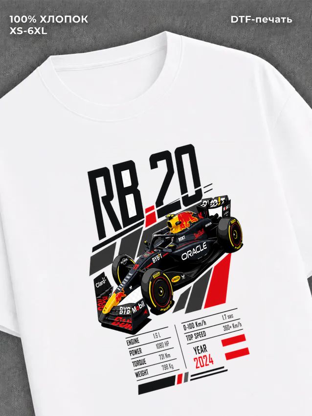 Футболка Red Bull Racing RB20