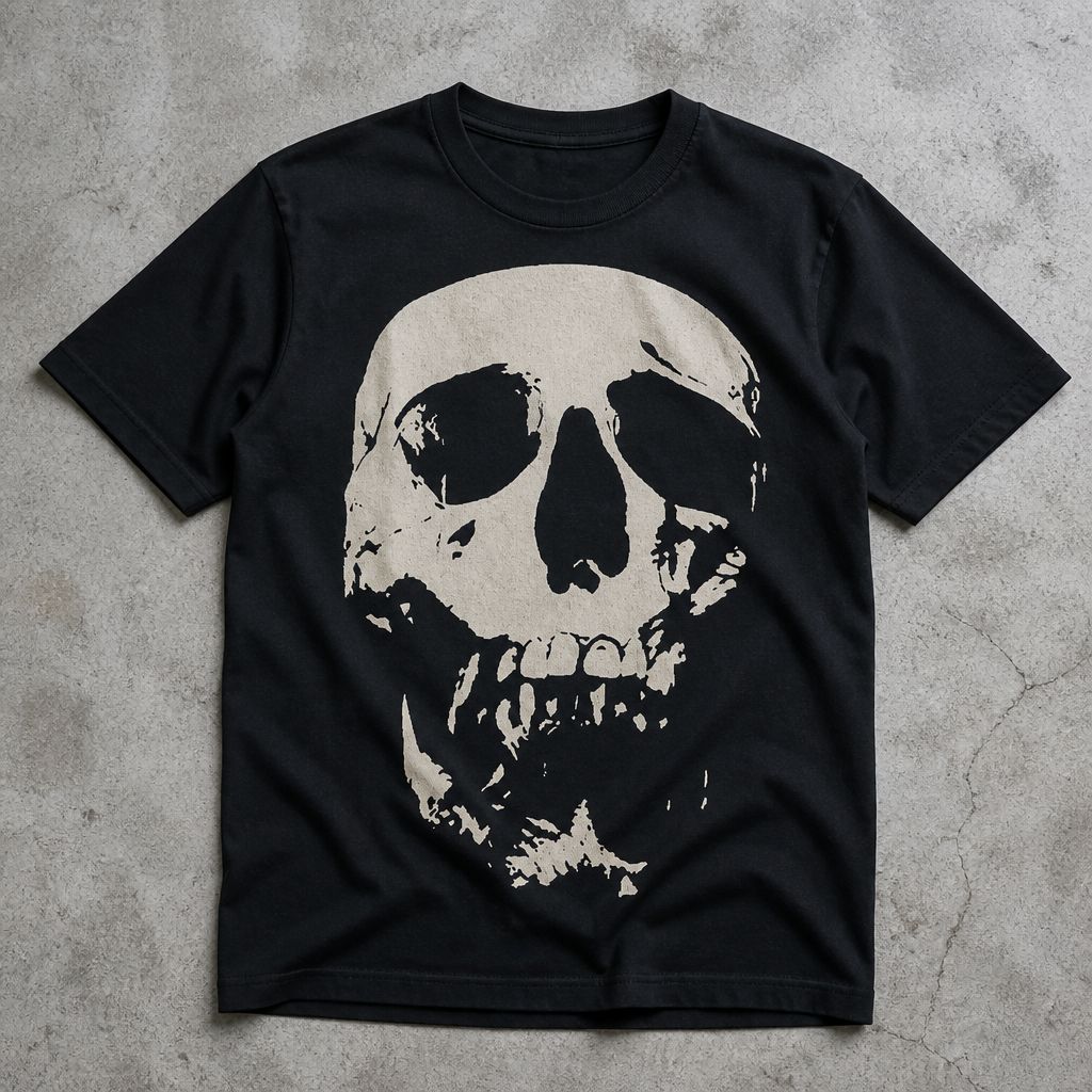 Футболка Hysteric glamour худи с черепом