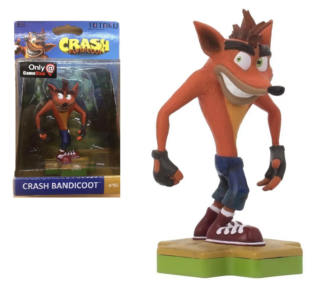 Фигурка Крэш Бандикут / Crash Bandicoot TOTAKU (10см) купить на