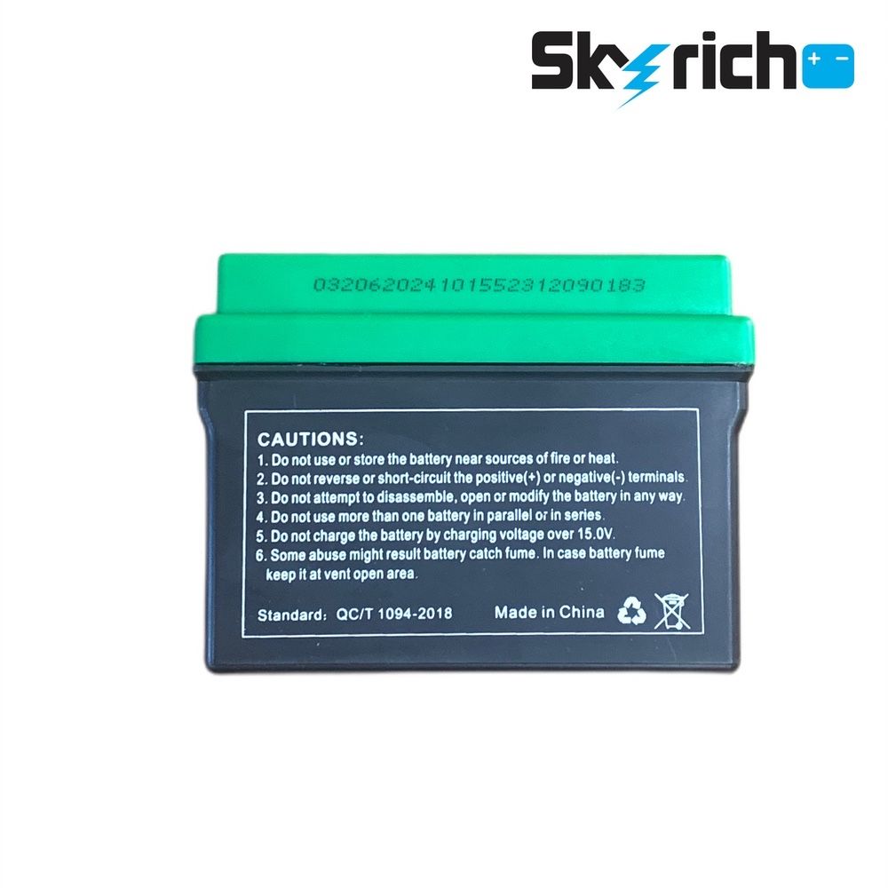Литий-ионный аккумулятор для мотоцикла квадроцикла Li-ion Skyrich HJTX4L-FPZ — фото 4