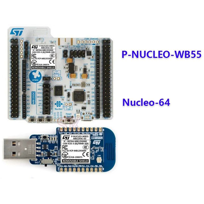 Stm32wb55 Module Модуль разработки P-NUCLEO-WB55 STM32WB55 ARM Cortex M0 купить на OZON ...