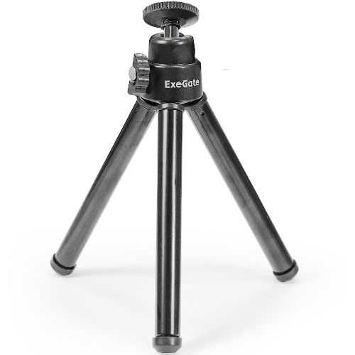 ШтативExeGateTripodTeleBallмаленькийнастольныйдо17смподвинтфотоиwebкамерсмартфоновиламп