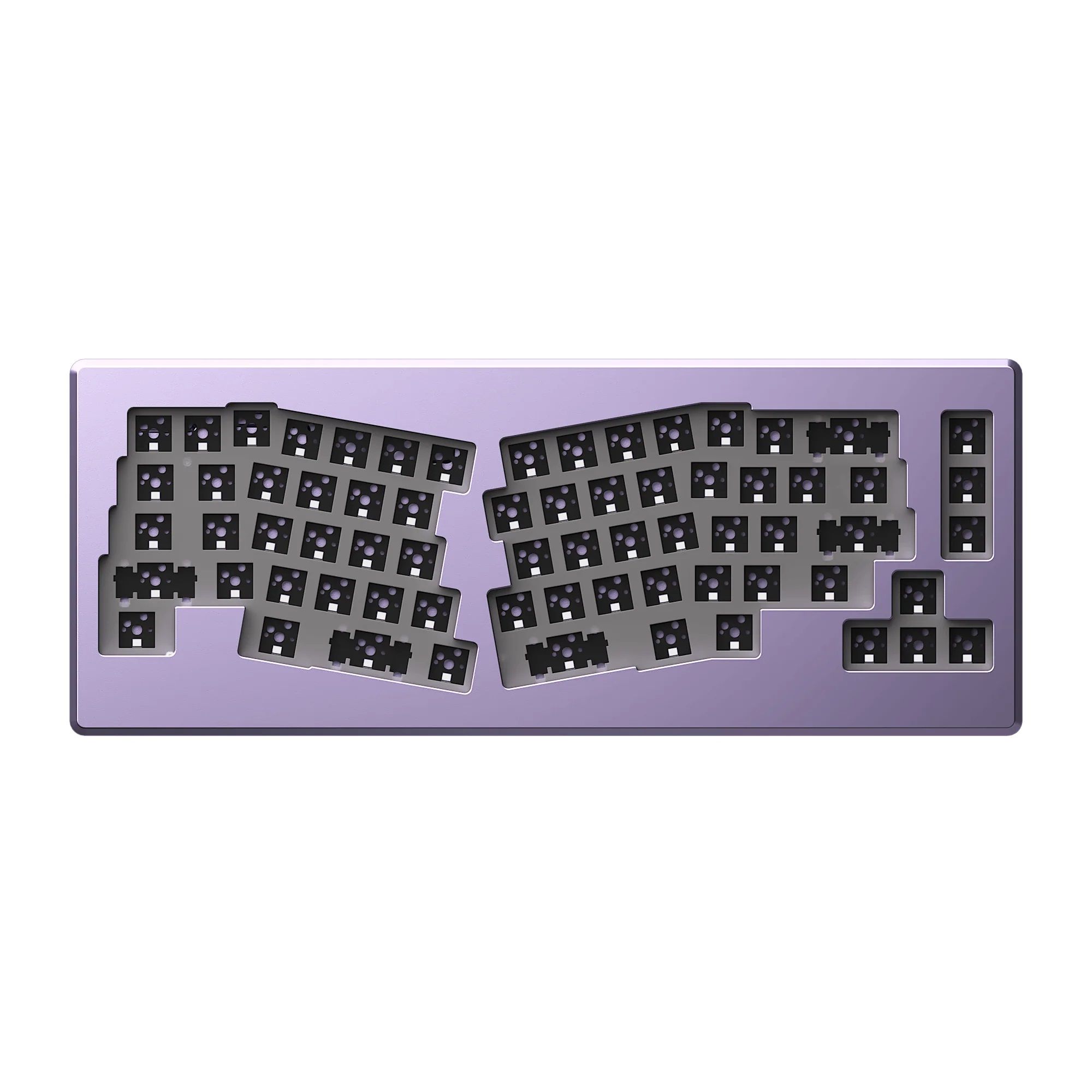 MonsGeekИгроваяклавиатураM6QMKBareboneKitPurple