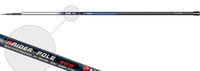 Удилище телескоп стекло д/с Akara 1601 Raider Pole 6,0 м б/к