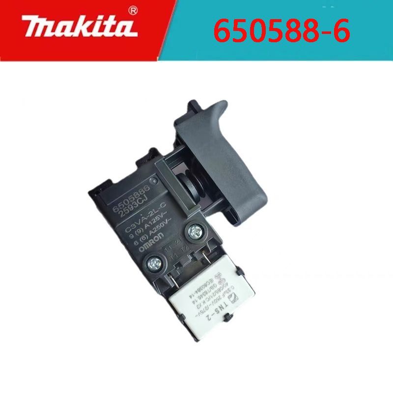 650588-6 Steuerschalter Mit LED – Passend Für Bohrhammer DS4010, HR2470T, HR2460, HR2230 & Mehr – Ersatzschalter
