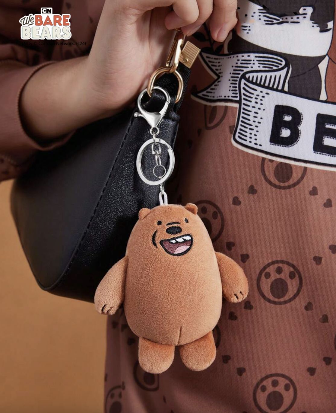 We Bare Bears / Вся правда о медведях Плюшевый брелок Гризли