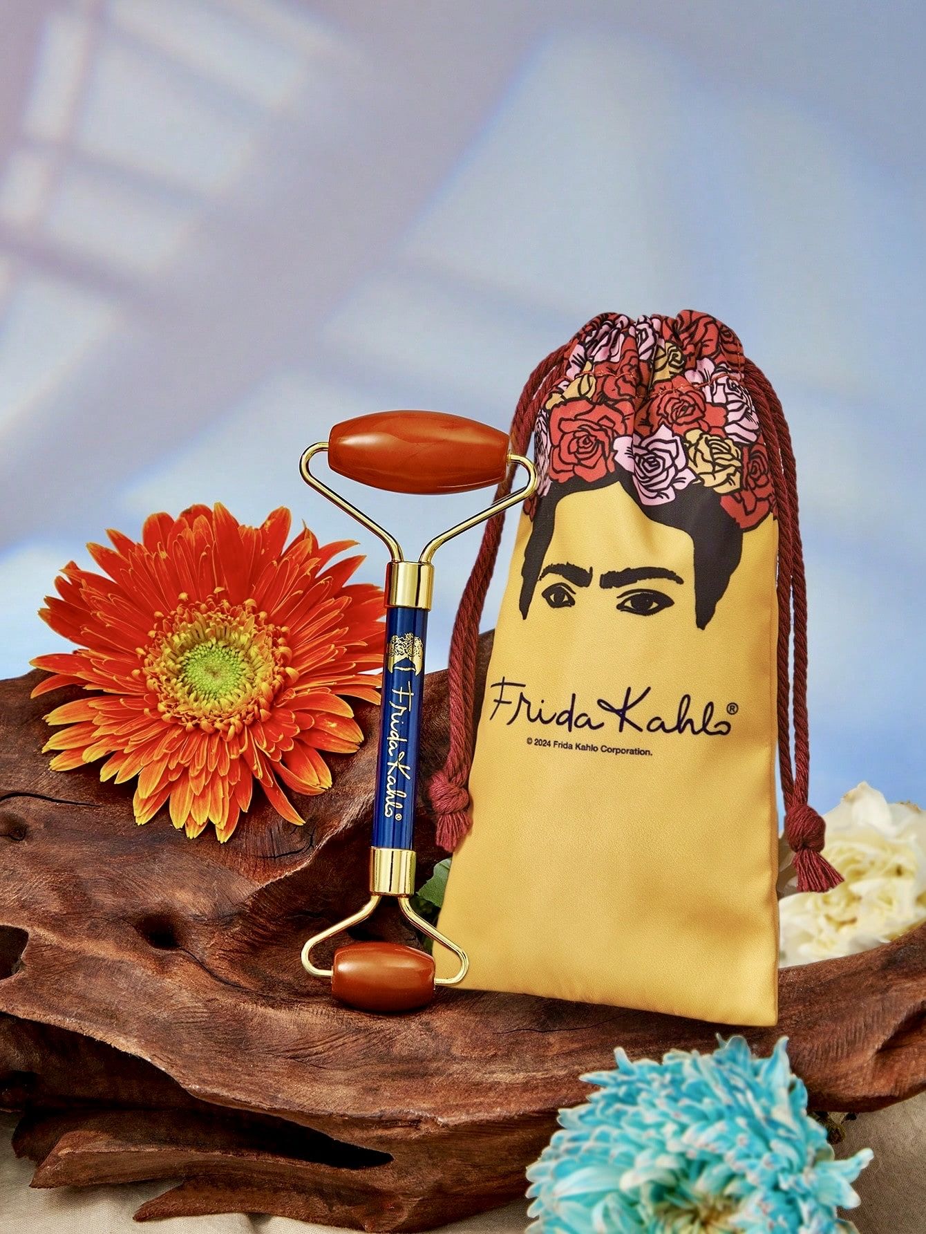 Фрида Кало / Frida Kahlo Двухсторонний роллер для лица