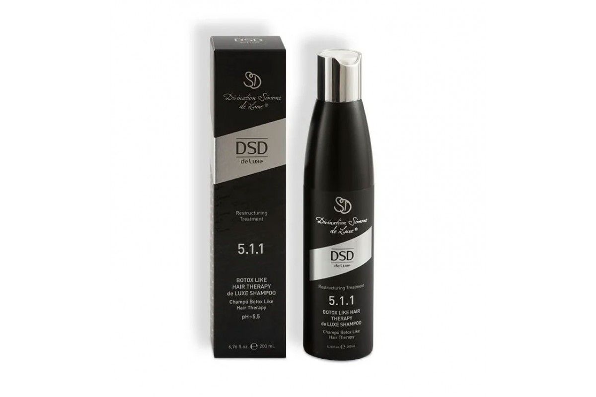DsD de Luxe - 5.1.1 Botox Like Hair Therapy Восстанавливающий шампунь Ботокс для волос 200 мл купить