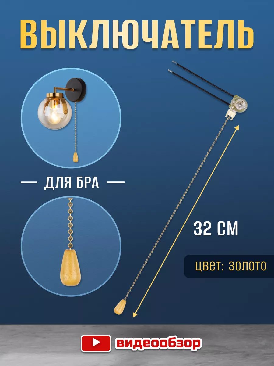 Бра с вилкой для розетки