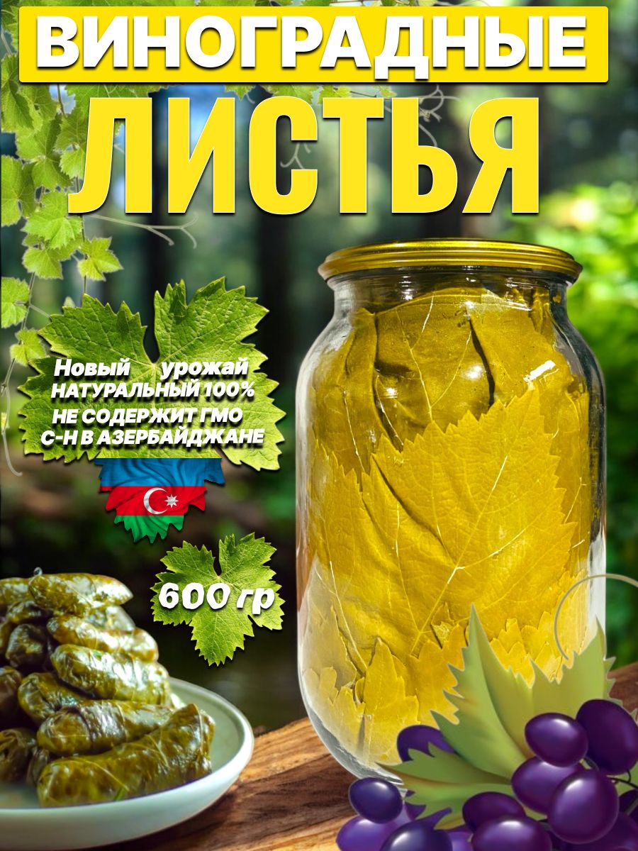 Полезные свойства виноградных листьев