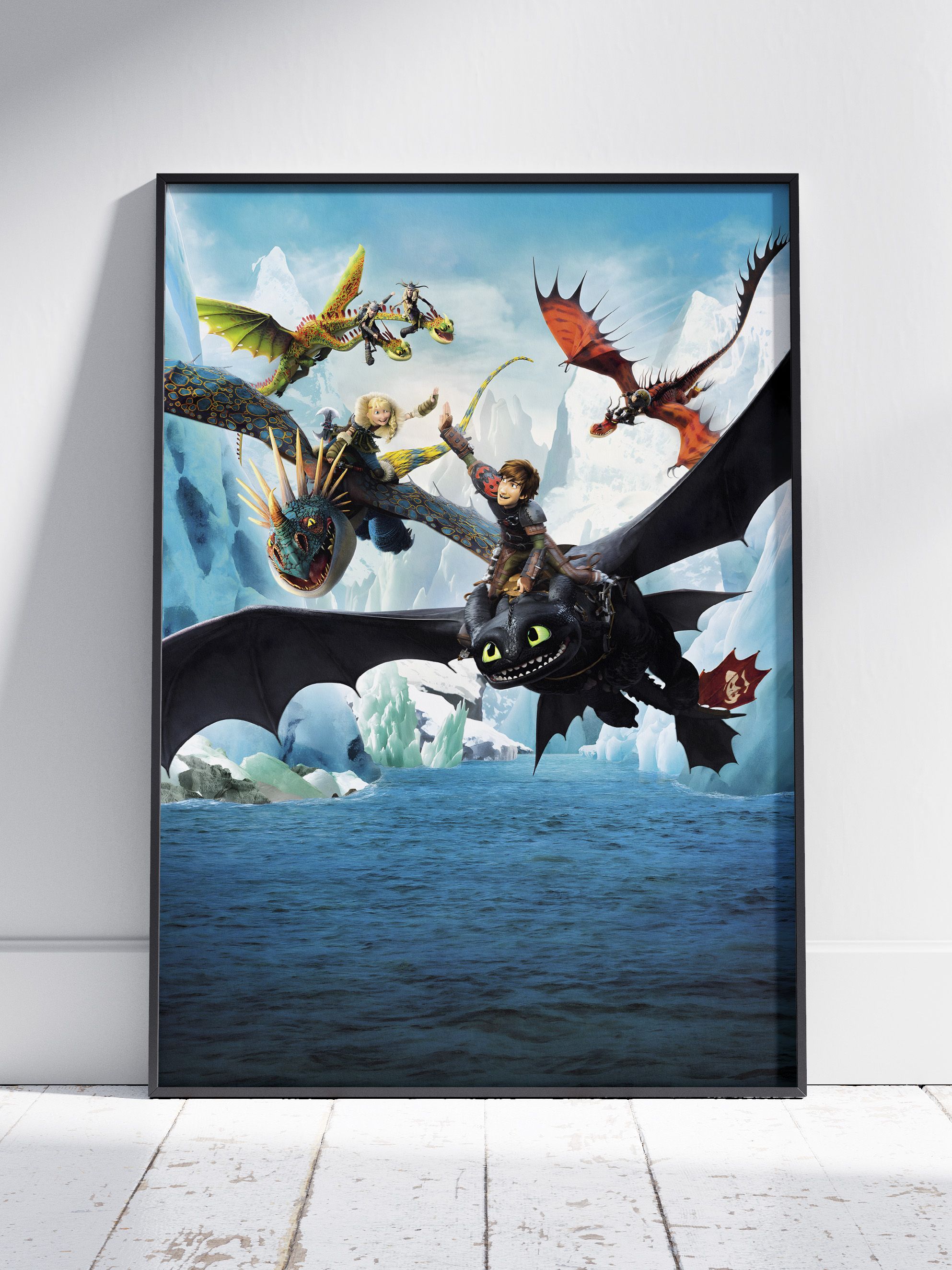 Постер HEAVEN POSTER Люди, Арт How to Train Your Dragon 11, 42 30