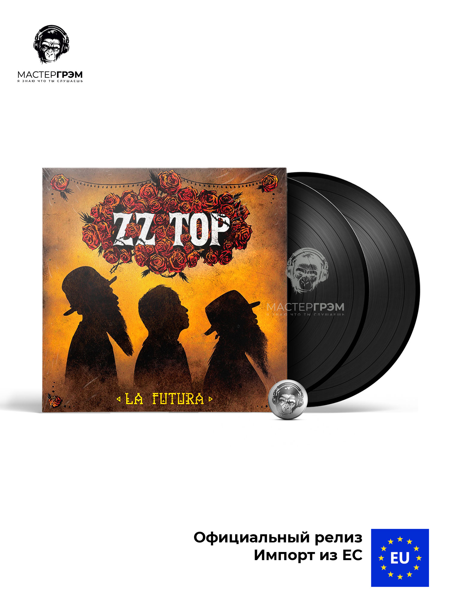 ZZTop-LaFutura(2LP)2025,AmericanRecordings,Black,Gatefold,Виниловаяпластинка