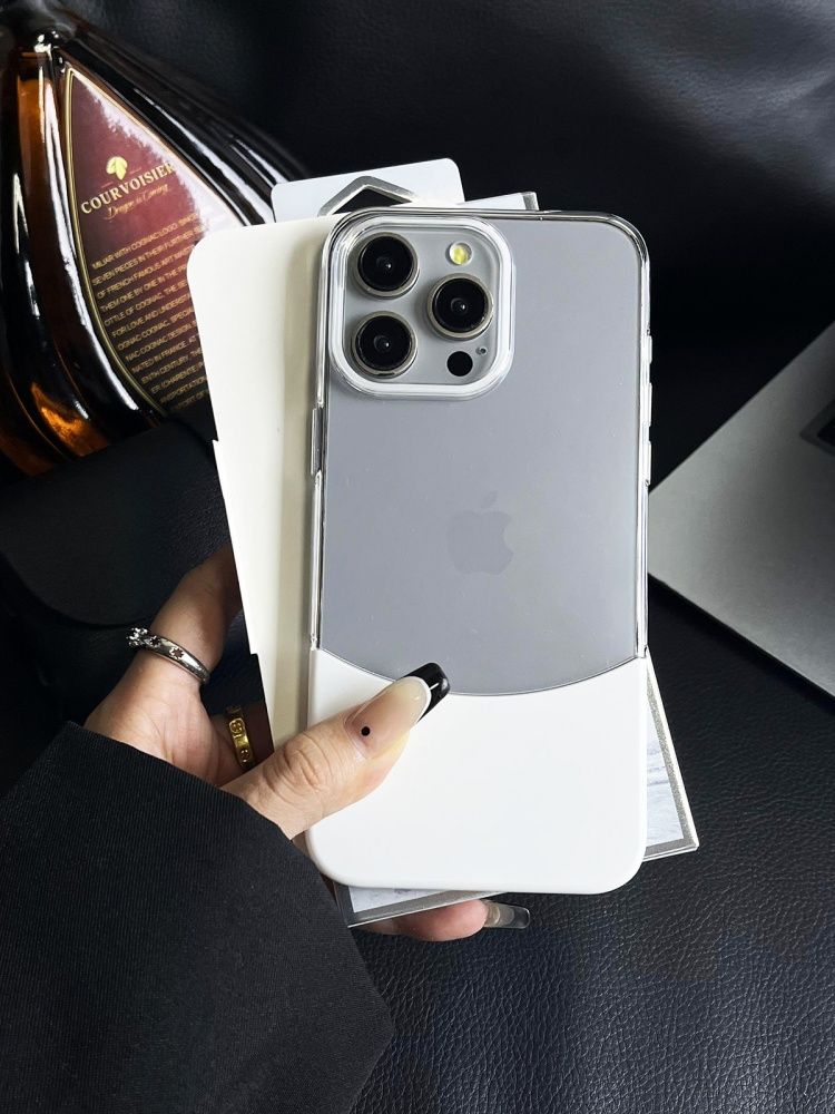 智能手机壳 用于 Apple iPhone 17 Pro Max, 热塑性聚氨酯, 白色