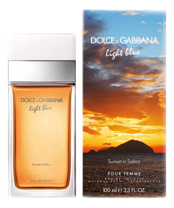 DOLCE & GABBANA Light BLUE Sunset In Salina Туалетная вода женская 100 мл купить