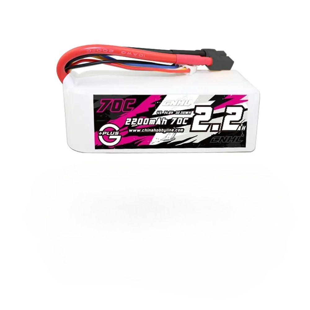 CNHL G+PLUS 2200mAh 14.8V 4S 70C Lipo Battery
