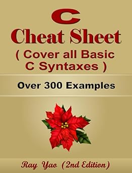 C Cheat Sheet, Syntax Table & Chart, Complete Reference Guide by ...