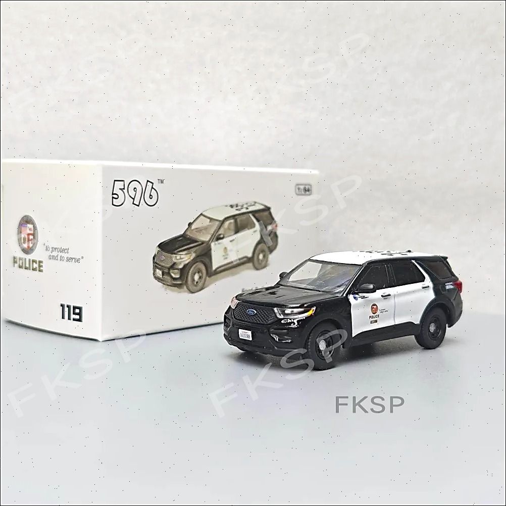 Машинка 596 MODEL 1:64 Ford Explorer LAPD - Los Angeles Police ...