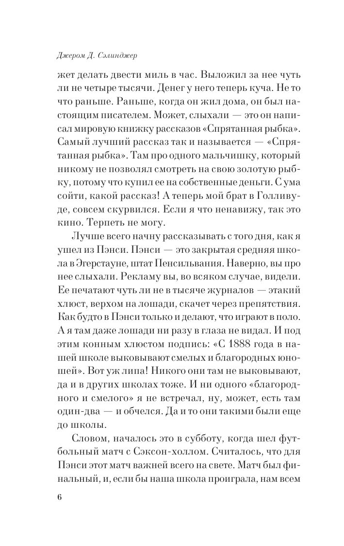 Над пропастью во ржи | J. D. Salinger: The Catcher in the Rye - Ozon image 2
