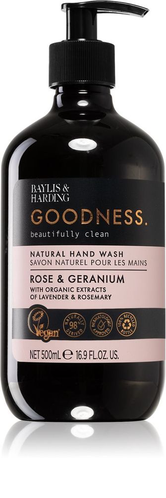 Baylis & Harding - Goodness Rose & Geranium Hand Wash Жидкое мыло для рук 500 мл купить