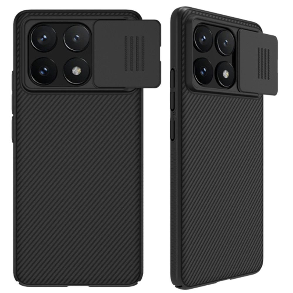 для Xiaomi Poco X6 Pro 5G/Redmi K70E Чехол Nillkin CamShield Case С защитой  сдвижной крышки объектива - купить с доставкой по выгодным ценам в  интернет-магазине OZON (1414986685)