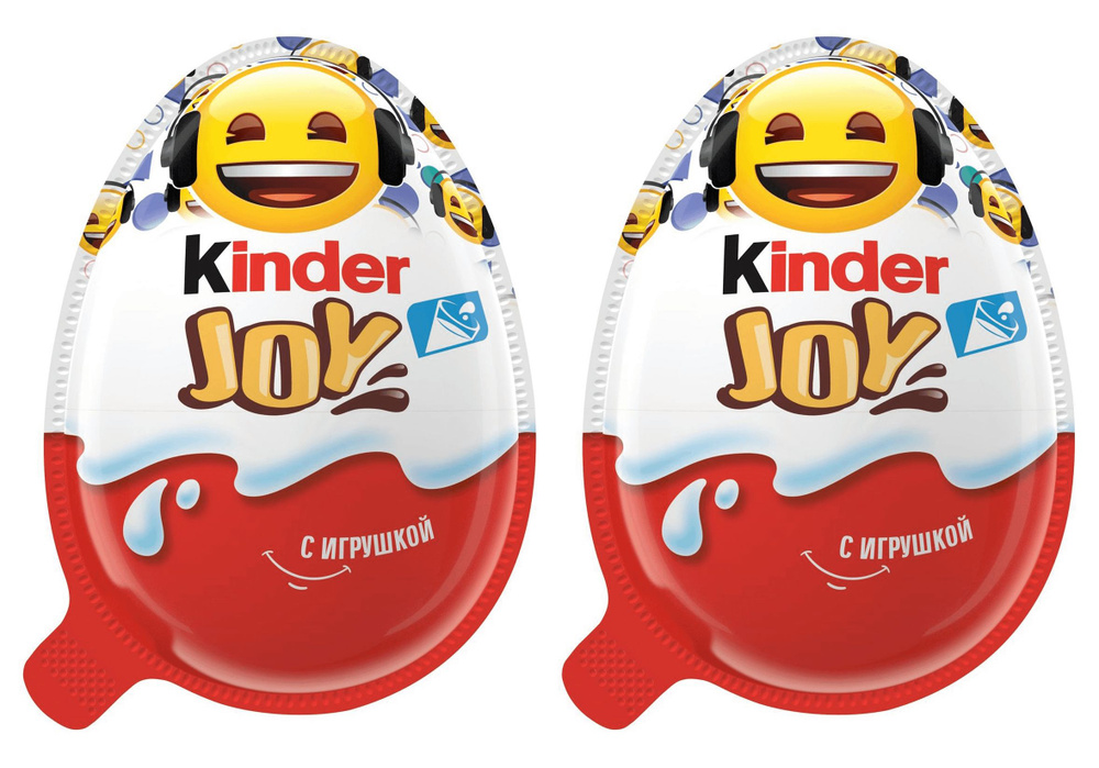 Шоколадное Яйцо Kinder Joy Шоколадное С Игрушкой, 2 шт по 20 г #1