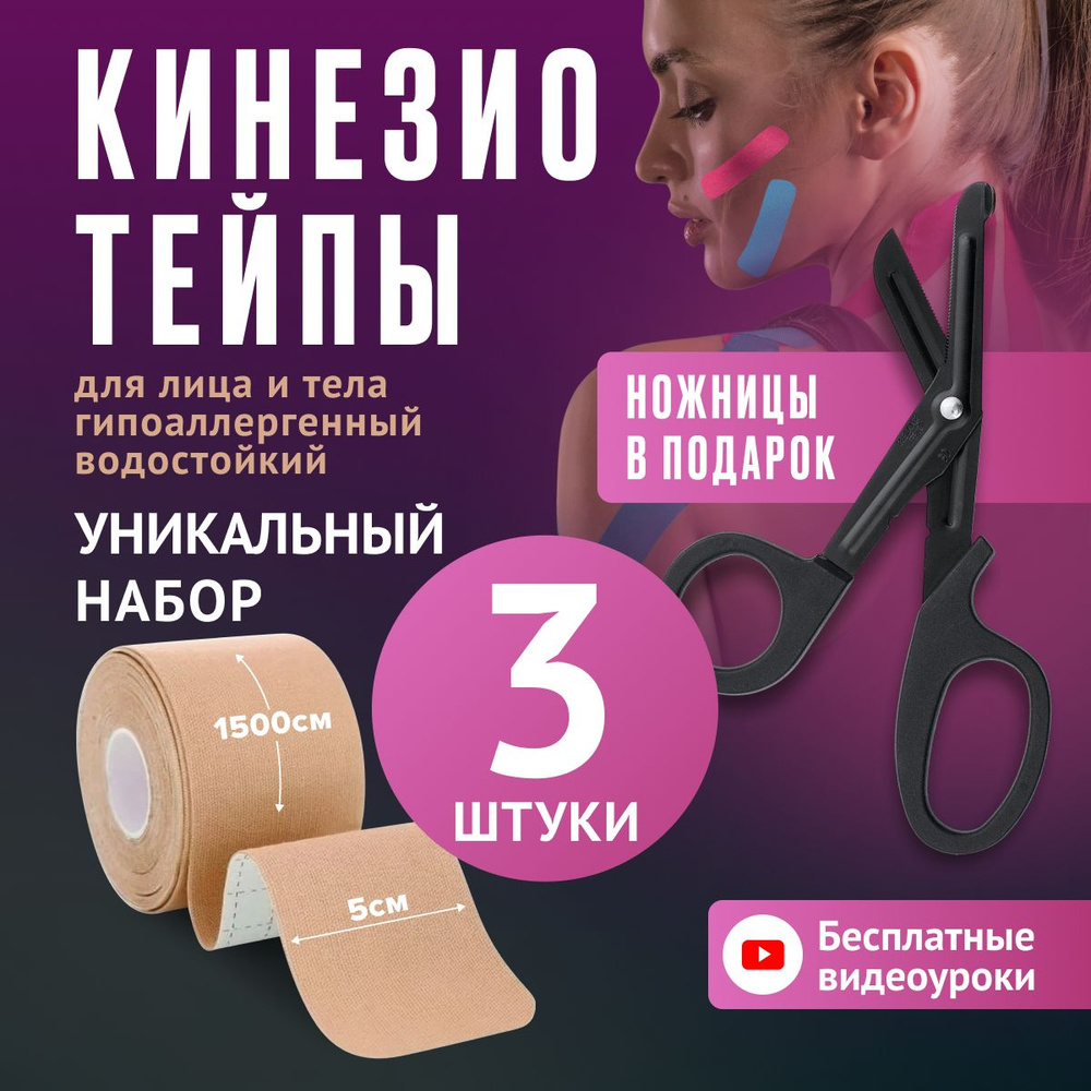 RSRbalans Кинезиотейп Те самые работающие кинезио тейпы для тела и лица ...