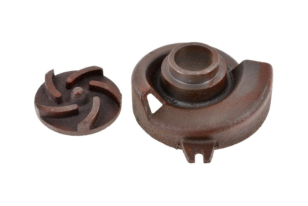 Крыльчатка помпы (нового образца в сборе с корпусом крыльчатки) для ...