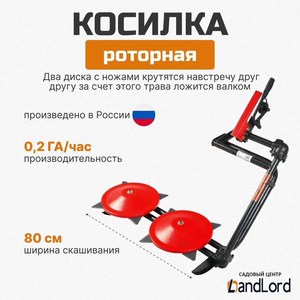 Оснастка для садовой техники Косилка роторная Модернизированная (Нева, ОКА)  Пахарь Косилка роторная навесная КРН-1М - купить по выгодной цене в  интернет-магазине OZON (910185000)