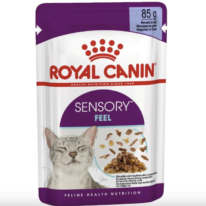 Корм для кошек влажный Royal Canin, стимулирующий рецепторы ротовой полости, кусочки в желе 12шт x 85г #1