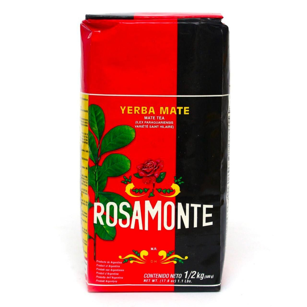 Мате чай Rosamonte Tradicional, 500 гр. (Аргентинский традиционный ...