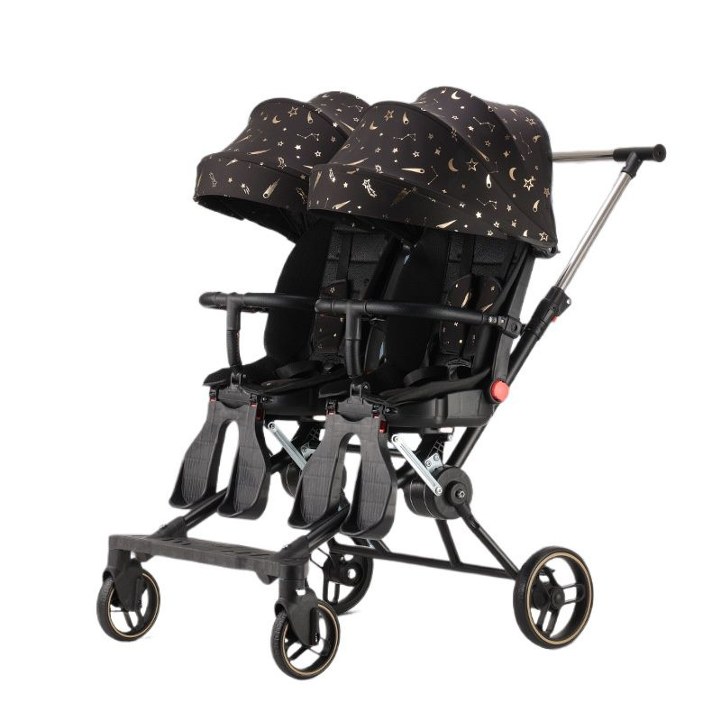 Новая портативная складная поворотно-наклонная прогулочная коляска для ...