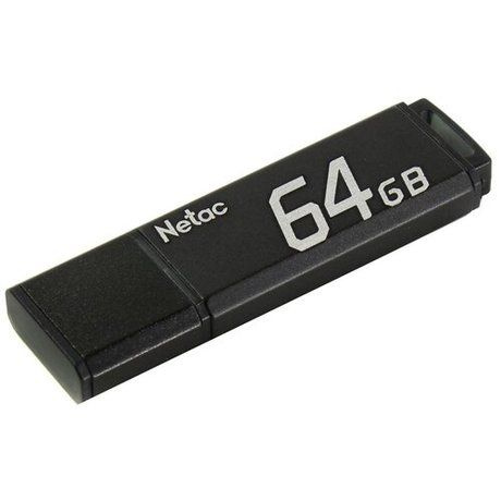 Netac USB-флеш-накопитель U351  64 ГБ, черный #1