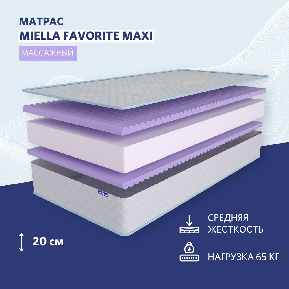 Матрас детский Favorite Maxi c эффектом массажа,70 на 200 см. #1