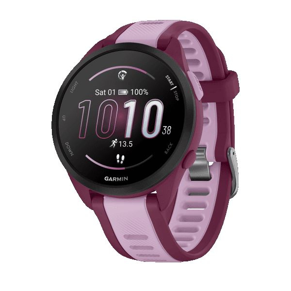 Смарт-часы Garmin Forerunner 165 Music, лиловые #1