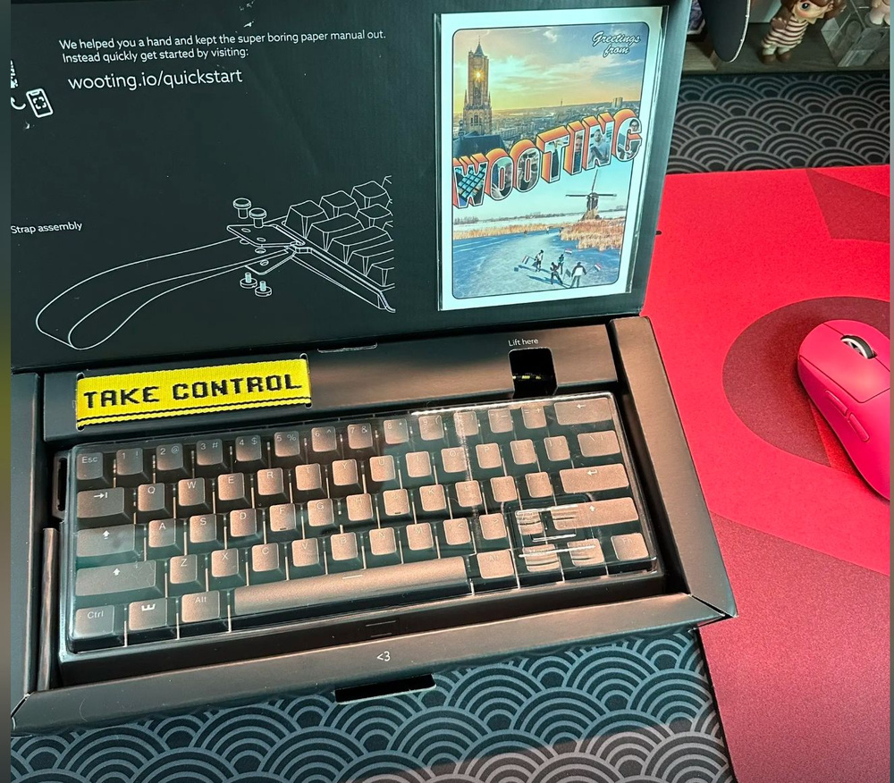 Механическая клавиатура Wooting wooting1 купить по низкой цене: отзывы ...