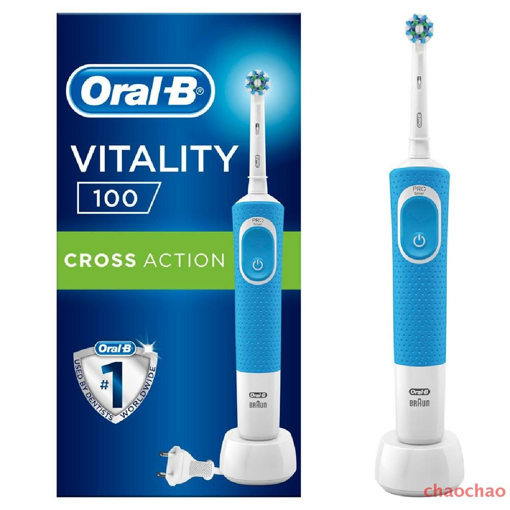 Oral-B Электрическая зубная щетка Vitality D100.413.1, синий #1