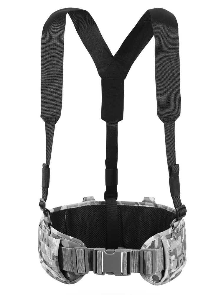 Плечевые лямки тактические для боевого пояса Черный , TORNADO TACTICAL ...