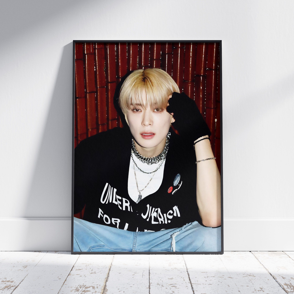 Плакат на стену для интерьера NCT (Джехён - Jaehyun 9) - Постер по K-POP музыке формата А3 (30x42 см) #1