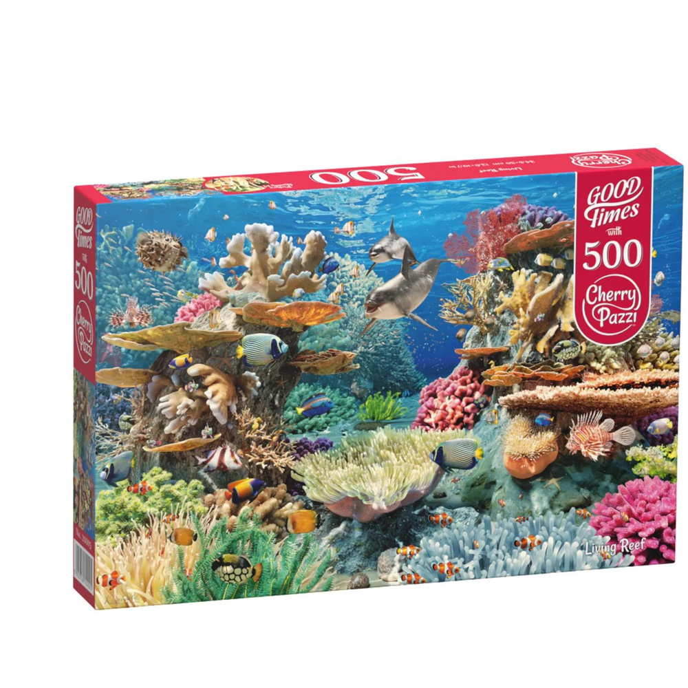 Пазл 500 деталей Cherry Pazzi Коралловый риф #1