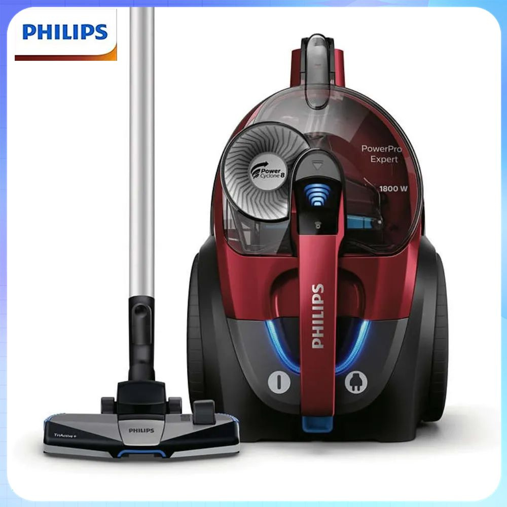 Philips Бытовой пылесос FC9735/81, красный