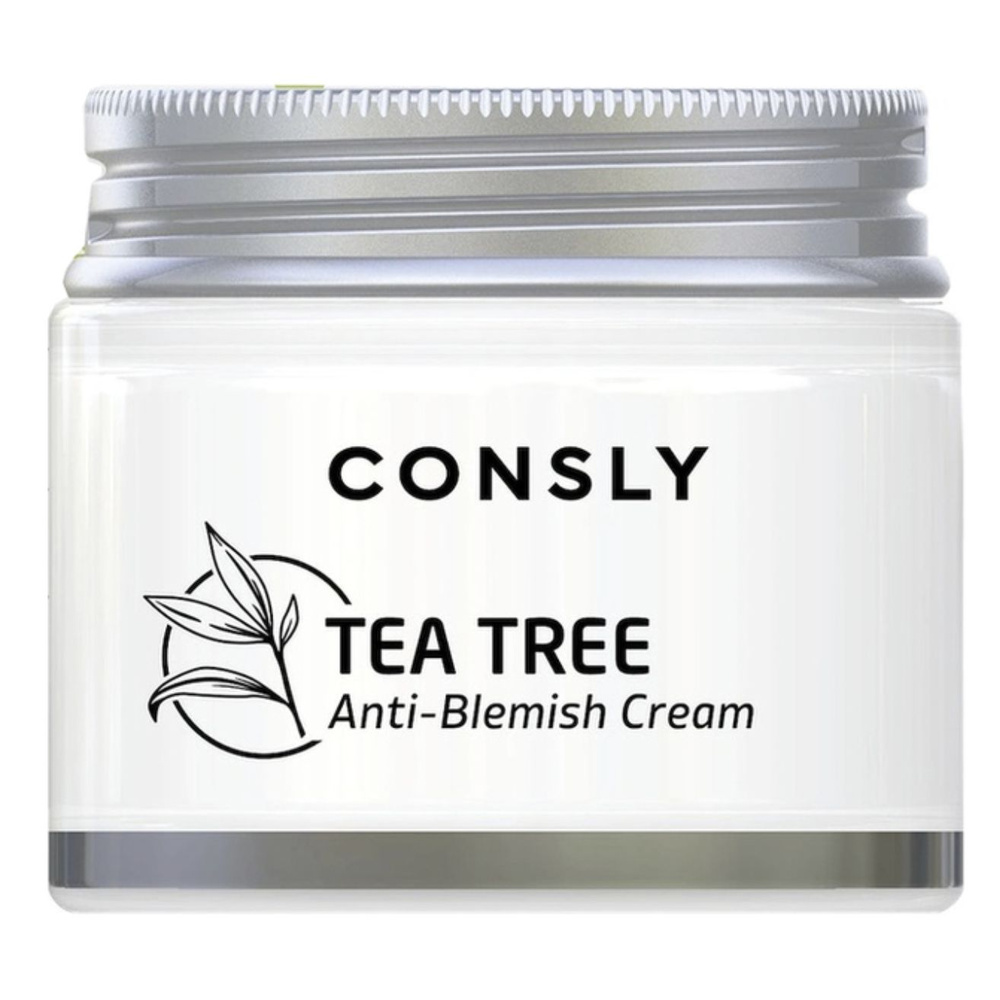 Крем для лица с экстрактом чайного дерева Consly Tea Tree Anti-Blemish Cream  #1