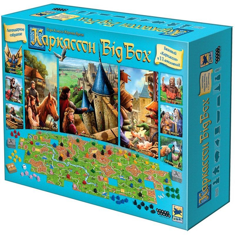 Настольная игра Каркассон Big Box #1