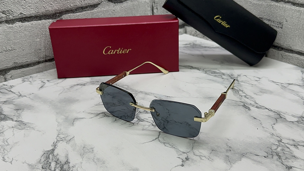 Cartier Очки солнцезащитные - купить с доставкой по выгодным ценам в ...