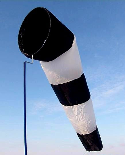 Ветроуказатель, сменный конус ВКС-200 Ч/Б #1