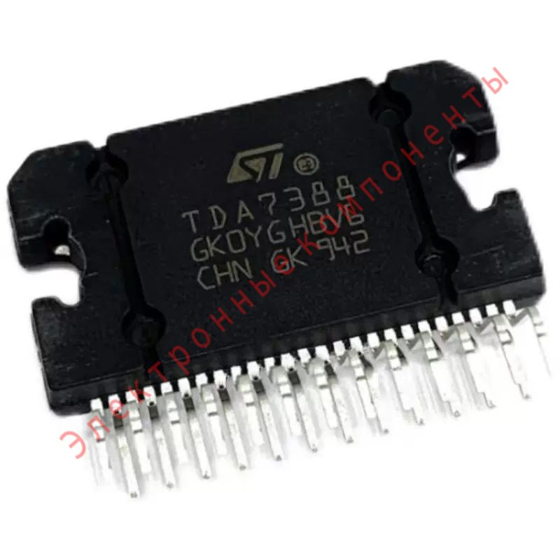 2шт TDA7388 Усилитель мощности звука ZIP-25 - купить с доставкой по ...