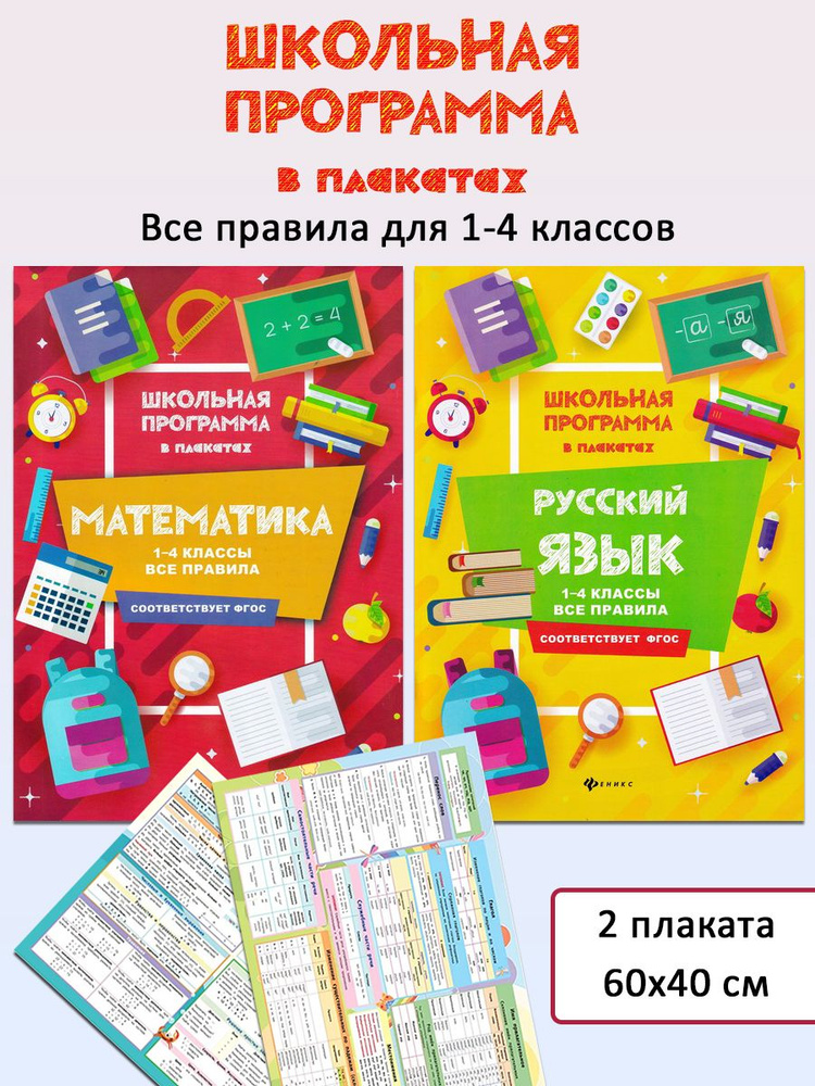 Математика. Русский язык 1-4 классы. Все правила | Хуснутдинова Фируза ...