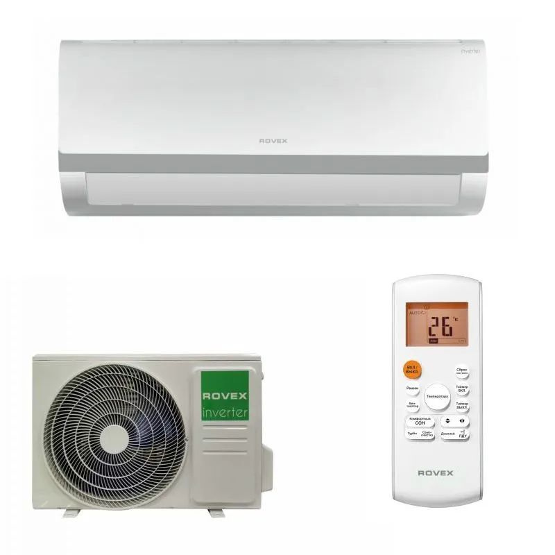 Сплит-система ROVEX RS-07MUIN1 inverter, белый - купить по доступным ...