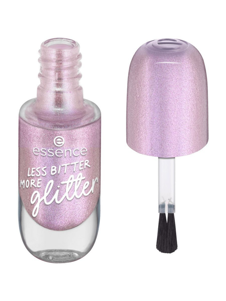 Лак для ногтей essence Gel Nagellack 58 Less Bitter More Glitter #1