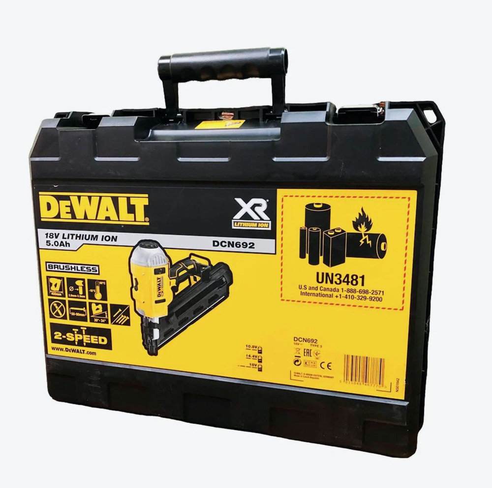 Кейс DeWalt Tstak для нейлера DCN692 - купить с доставкой по выгодным ...